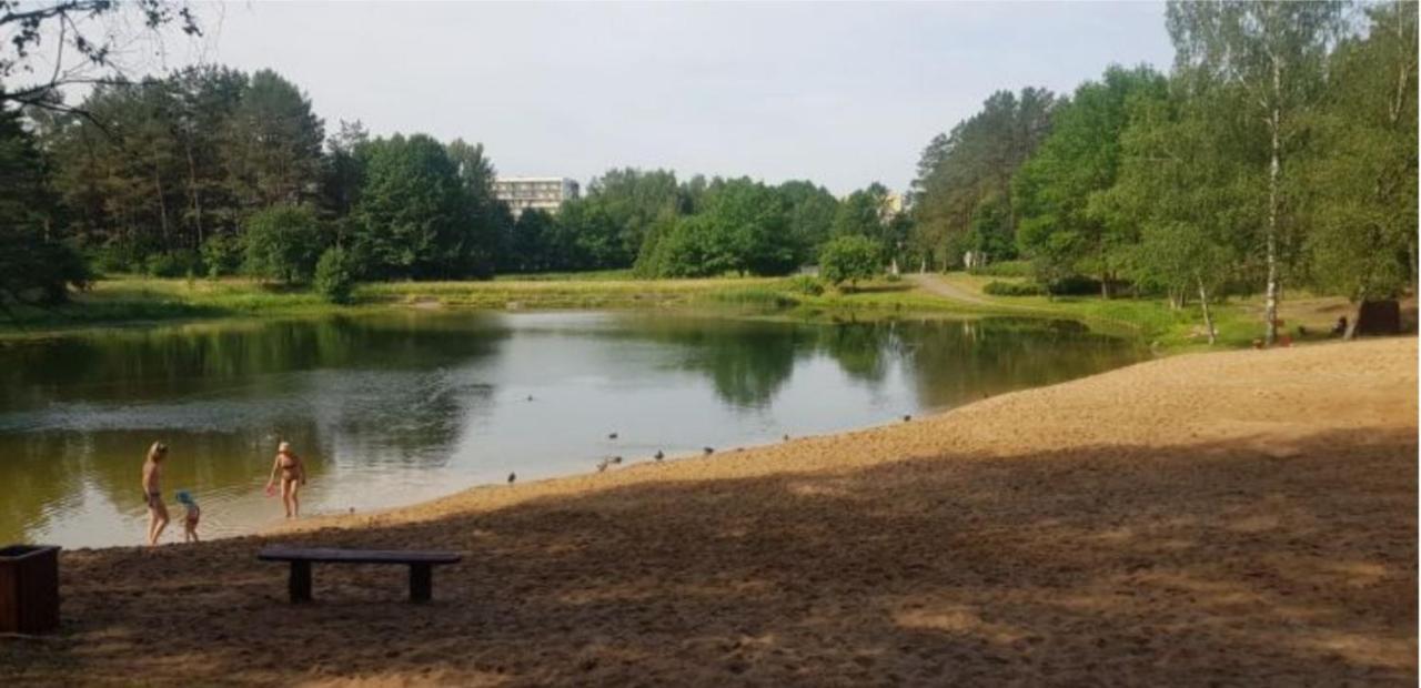 Garden Studio By The Lake With Air-Con And Infrasauna Druskininkai Exterior foto