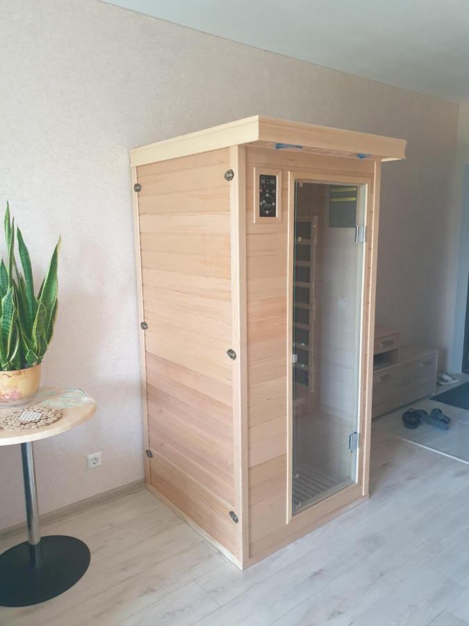 Garden Studio By The Lake With Air-Con And Infrasauna Druskininkai Exterior foto